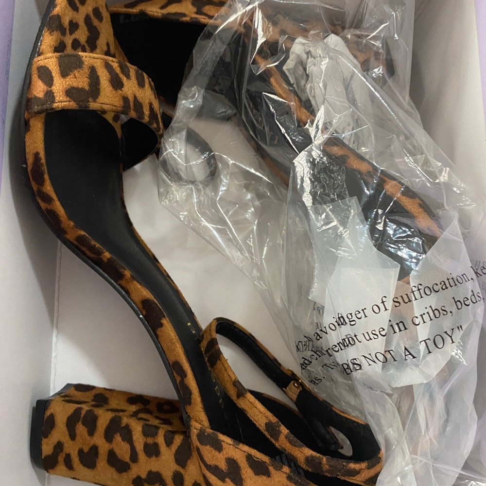 Madden girl cheetah heels
